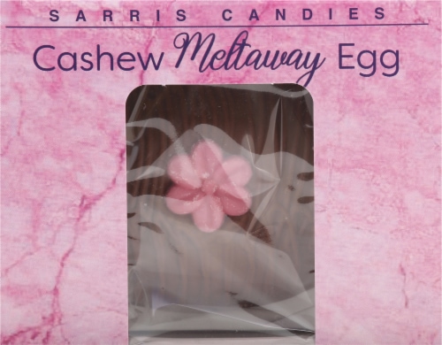 Sarris Candies Cashew Meltaway Egg Perspective: top