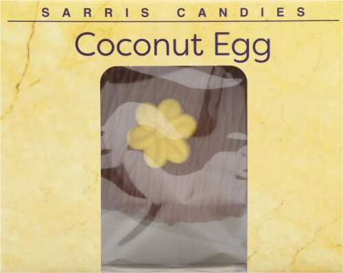 Sarris Candies Coconut Egg Perspective: top