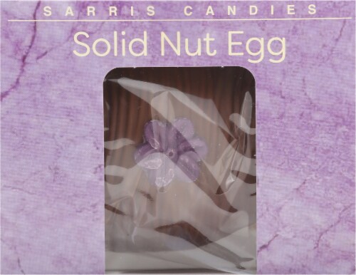 Sarris Candies Solid Nut Egg Perspective: top