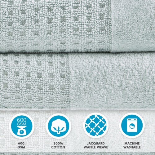 Cotton Waffle Towel 6-Piece Set