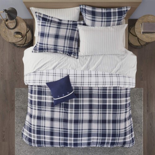 Madison Park Essentials Polyester 8 Piece Comforter Set MPE10-875 Perspective: top