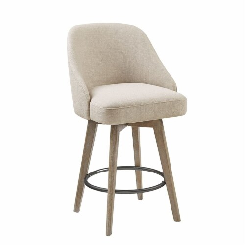 Madison Park Pearce Counter Stool with Swivel Seat MP104-0988 Perspective: top