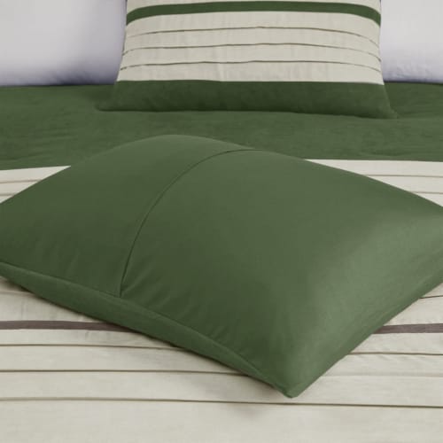Madison Park Palmer Cozy Comforter Set Cal King Green 1 unit