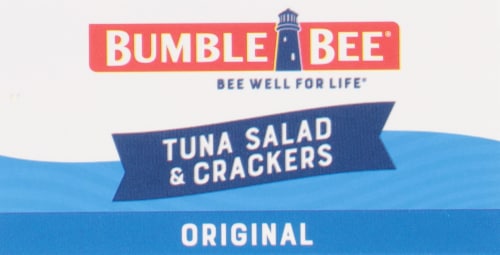 Bumble Bee® Snack On The Run Tuna Salad with Crackers Perspective: top