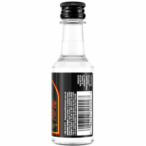 Rumple Minze Peppermint Schnapps Liqueur Perspective: top