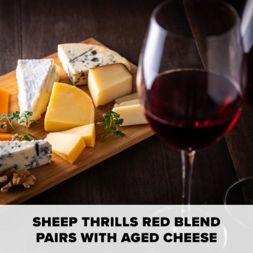 Sheep Thrills Italy Red Blend Perspective: top