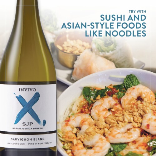 Invivo X by Sarah Jessica Parker Sauvignon Blanc White Wine Perspective: top