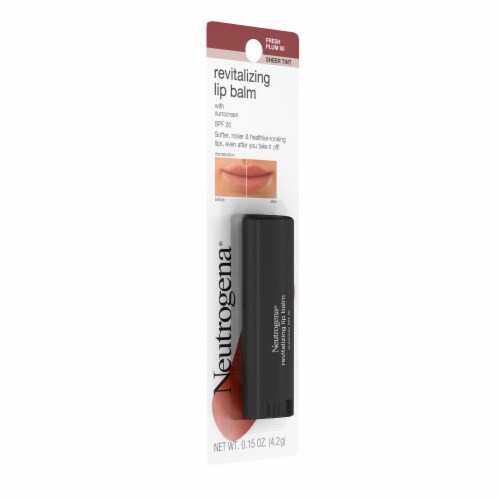 Neutrogena Revitalizing and Moisturizing Tinted Lip Balm with Broad Spectrum SPF 20 60 Fresh Plum Perspective: top
