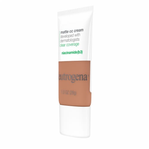 Neutrogena Clear Coverage Flawless Matte CC Cream with Niacinamide Maple Perspective: top