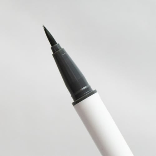 Neutrogena Microbrow Tint Serum Pen Precision Tipped Tinted Eyebrow Pen Deep Brown Perspective: top