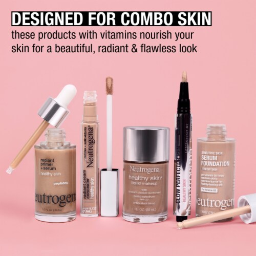 Neutrogena Healthy Skin Glow Perfector Pen Lightweight Brightening Concealer Pen Tan Perspective: top