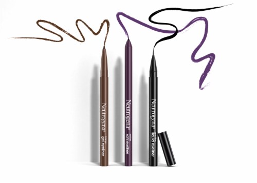 Neutrogena Intense Gel Eyeliner with Antioxidant Vitamin E Smudge- & Water-Resistant Jet Black Perspective: top