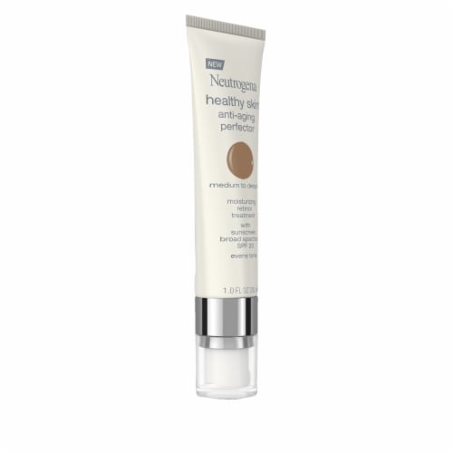 Neutrogena Healthy Skin Anti-Aging Perfector Tinted Facial Moisturizer and Retinol 60 Medium to Deep Perspective: top