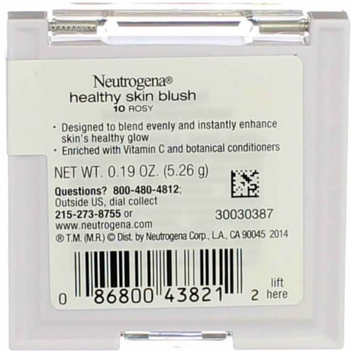 Neutrogena® Healthy Skin 10 Rosy Blush Powder Perspective: top