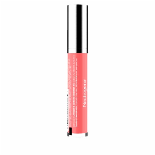 Neutrogena Hydro Boost Moisturizing Lip Gloss with Hyaluronic Acid to Soften Lips 30 Flushed Coral Perspective: top
