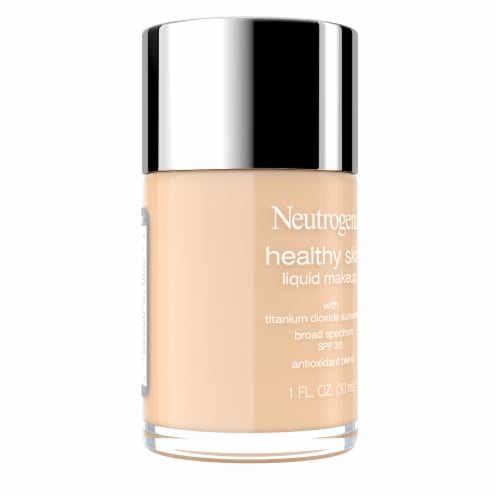 Neutrogena Healthy Skin Liquid Makeup Foundation Broad Spectrum with SPF 20 Sunscreen Natural Beige Perspective: top