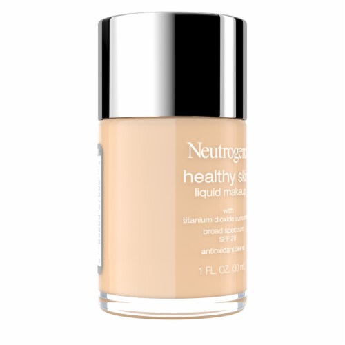 Neutrogena Healthy Skin Liquid Makeup Foundation Broad Spectrum with SPF 20 Sunscreen Natural Beige Perspective: top