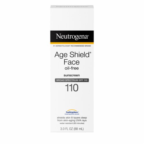 Neutrogena Age Shield Facial Sunscreen Broad Spectrum SPF 110, Oil-Free & Water Resistant Perspective: top