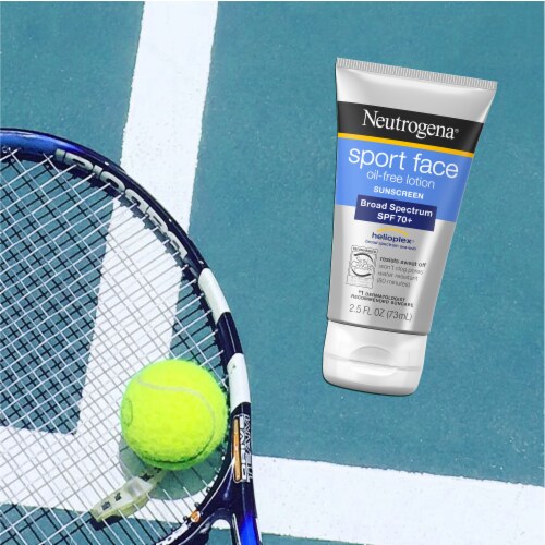 Neutrogena Sport Face Oil-Free Lotion Sunscreen Broad Spectrum SPF 70+ Perspective: top
