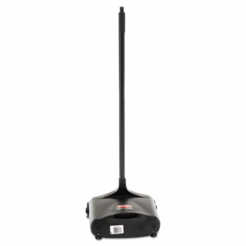 Rubbermaid Commercial Products Upright Dust Pan With Rear Wheels Perspective: top