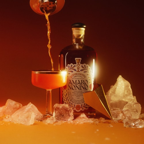 Nonino Quintessentia Amaro Liqueur Perspective: top