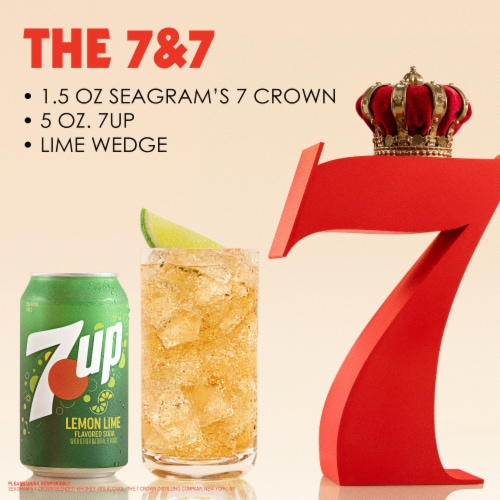 Seagram's 7 Crown American Blended Whiskey Perspective: top