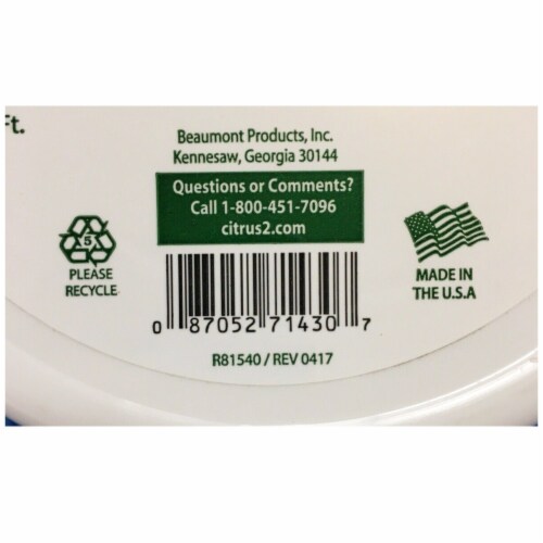 Citrus II Air Freshener 8 oz. Box Fresh Lemon Scent 1 Ct 636471430 Perspective: top