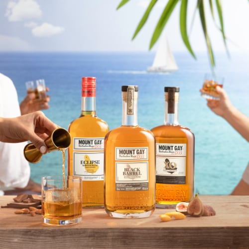 Mount Gay Eclipse Heritage Blend Rum Perspective: top