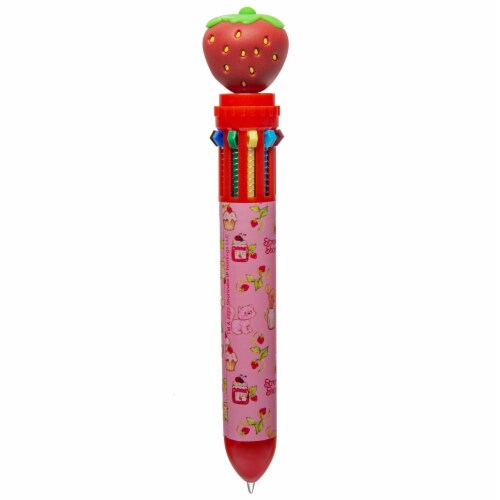 Inkology® Strawberry Shortcake™ 10 Color Pen Perspective: top