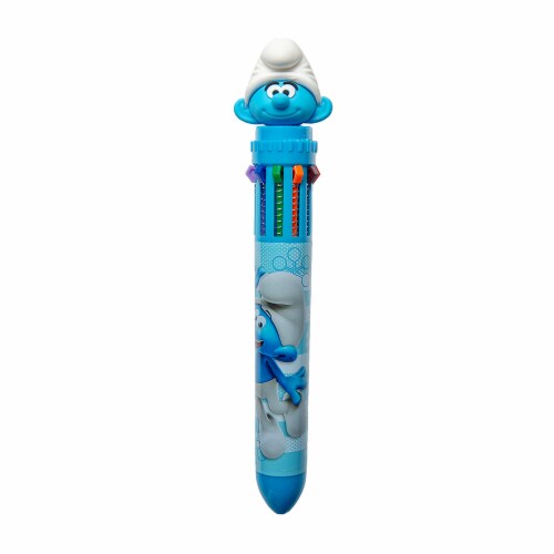 Inkology Inc. Smurfs 10 Color Pen Perspective: top