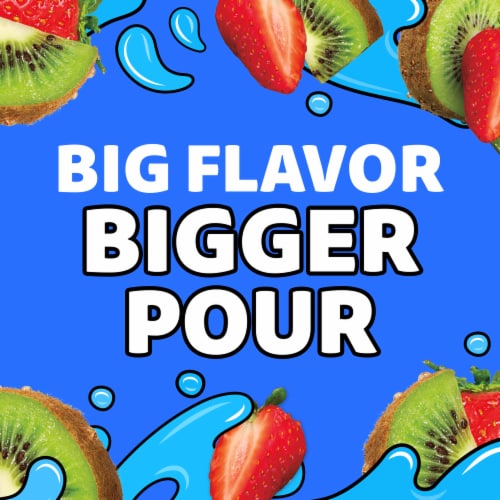 Capri Sun Strawberry Kiwi Flavored Juice Drink Blend, Bottle Perspective: top