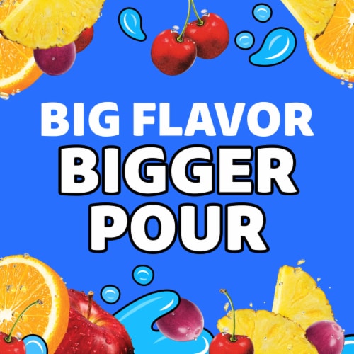 Capri Sun Fruit Punch Flavored Juice Drink Blend, Bottle Perspective: top