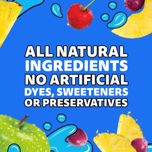 Capri Sun Pacific Cooler Mixed Fruit Naturally Flavored Juice Drink Blend Perspective: top