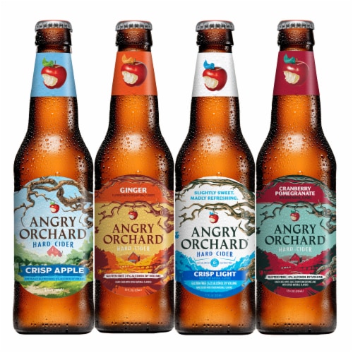 Angry Orchard® Hard Cider Sunny Sessions Variety Pack Beer Perspective: top
