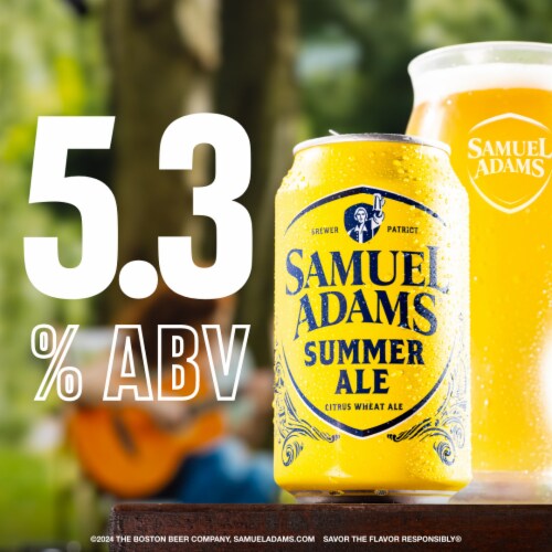 Samuel Adams Winter Lager Seasonal Beer Perspective: top