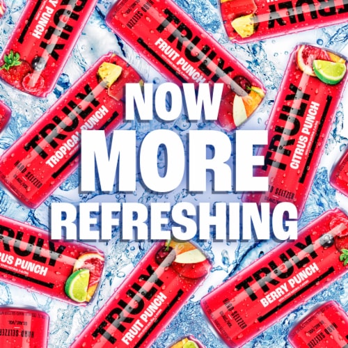 TRULY Hard Seltzer Fruit Punch Perspective: top