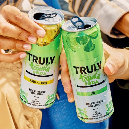 TRULY Tequila Soda Variety Pack Perspective: top