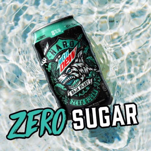 Hard MTN Dew Baja Blast Variety Pack Perspective: top