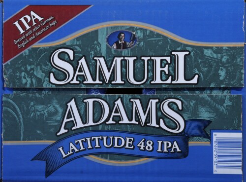 Samuel Adams Latitude 48 IPA Perspective: top