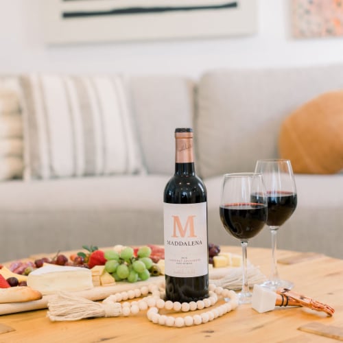 Maddalena Paso Robles Cabernet Sauvignon California Red Wine Perspective: top