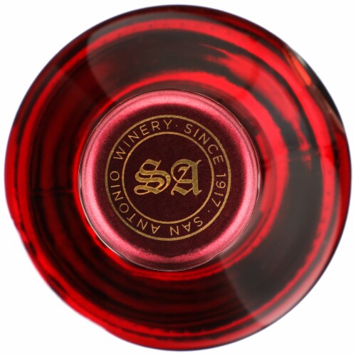 San Antonio Specialty Granada Sweet Pink Rosé Wine Perspective: top