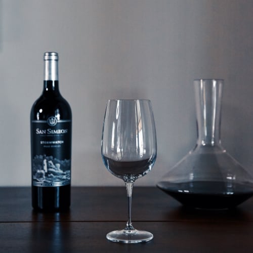 San Simeon Stormwatch Estate Reserve California Red Wine Perspective: top