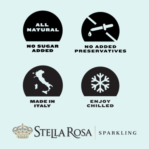 Stella Rosa Imperiale Prosecco DOC Sparkling Italian White Wine Perspective: top