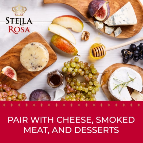 Stella Rosa Berry Semi-Sweet Red Wine Perspective: top