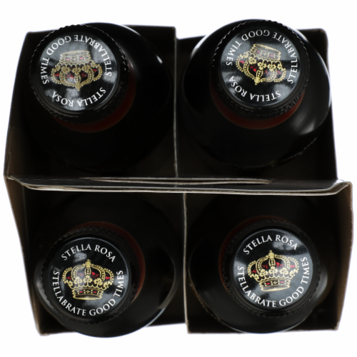 Stella Rosa Black Semi-Sweet Red Wine 4Pk Perspective: top