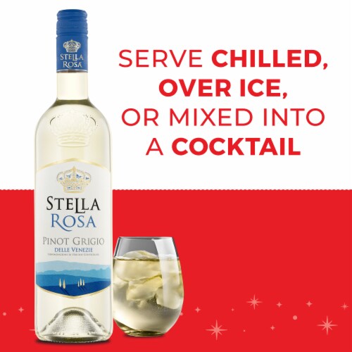 Stella Rosa Pinot Grigio Italian White Wine Perspective: top