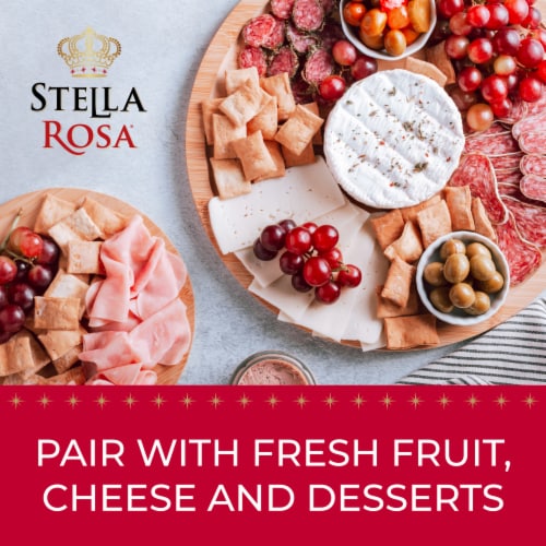 Stella Rosa Blueberry Semi-Sweet Red Wine 2Pk Perspective: top