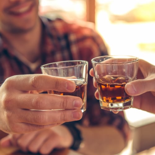 Rich And Rare Canadian Whisky Perspective: top