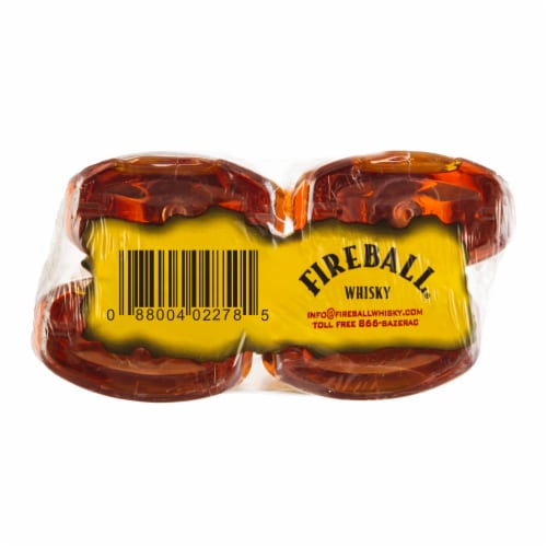 Fireball® Cinnamon Whisky, 4 ct / 50 mL - Smith's Food and Drug