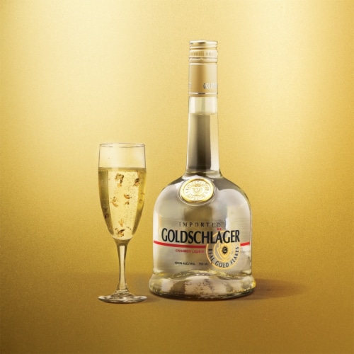 Goldschlager Cinnamon Schnapps Liqueur Perspective: top